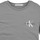Textiel Jongens T-shirts korte mouwen Calvin Klein Jeans CHEST MONOGRAM TOP Grijs
