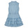 Textiel Meisjes Korte jurken Guess LYOCELLE SLUB DENIM Blauw