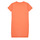 Textiel Meisjes Korte jurken Guess ROLLED UP SLEEVES TERRY DRESS Orange