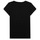 Textiel Meisjes T-shirts korte mouwen Guess SS T SHIRT Zwart / Roze