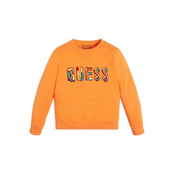 Textiel Jongens Sweaters / Sweatshirts Guess SWEAT Orange