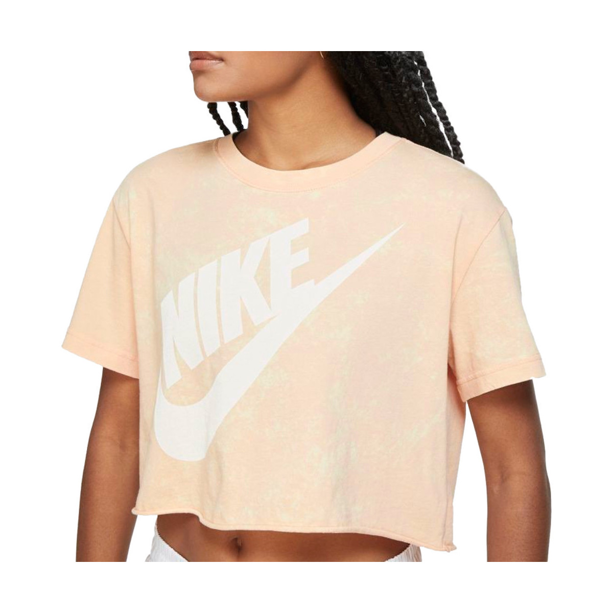 Textiel Dames T-shirts & Polo’s Nike  Orange