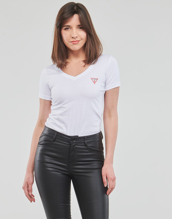 Guess SS VN MINI TRIANGLE TEE Wit