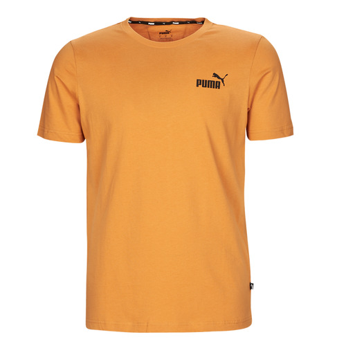 Textiel Heren T-shirts korte mouwen Puma ESS SMALL LOGO Orange
