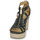 Schoenen Dames Sandalen / Open schoenen MICHAEL Michael Kors BRADLEY WEDGE Zwart
