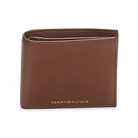Tassen Heren Portefeuilles Tommy Hilfiger TH PREMIUM LEATHER CC AND COIN Brown