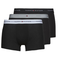 Ondergoed Heren Boxershorts Tommy Hilfiger 3P WB TRUNK X3 Zwart / Zwart / Zwart