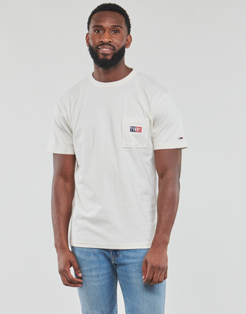Tommy Jeans TJM CLSC TIMELESS TOMMY TEE Wit
