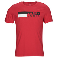 Textiel Heren T-shirts korte mouwen Jack & Jones JJECORP LOGO TEE SS O-NECK Rood