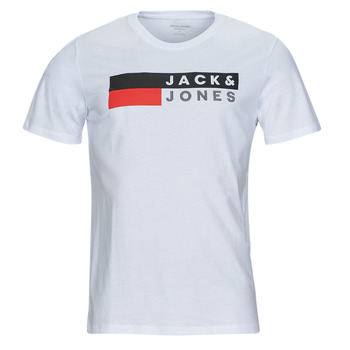Textiel Heren T-shirts korte mouwen Jack & Jones JJECORP LOGO TEE SS O-NECK Wit