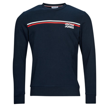 Textiel Heren Sweaters / Sweatshirts Jack & Jones JJATLAS SWEAT CREW NECK Marine