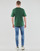 Textiel Heren T-shirts korte mouwen Jack & Jones JORTREVOR UPSCALE SS TEE CREW NECK Groen
