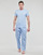 Textiel Pyjama's / nachthemden Polo Ralph Lauren SLEEPWEAR-PJ PANT-SLEEP-BOTTOM Blauw / Ciel / Wit