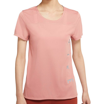 Textiel Dames T-shirts korte mouwen Nike  Roze