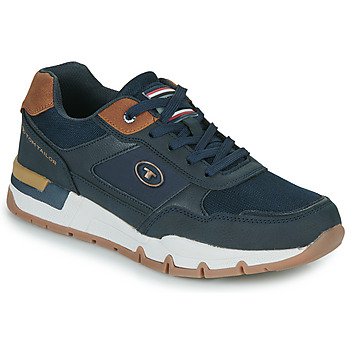 Schoenen Heren Lage sneakers Tom Tailor 5383404 Marine / Brown