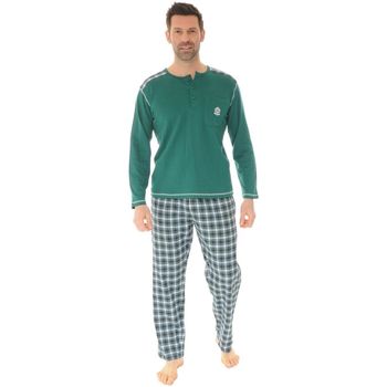 Textiel Heren Pyjama's / nachthemden Christian Cane SEYLAN Groen