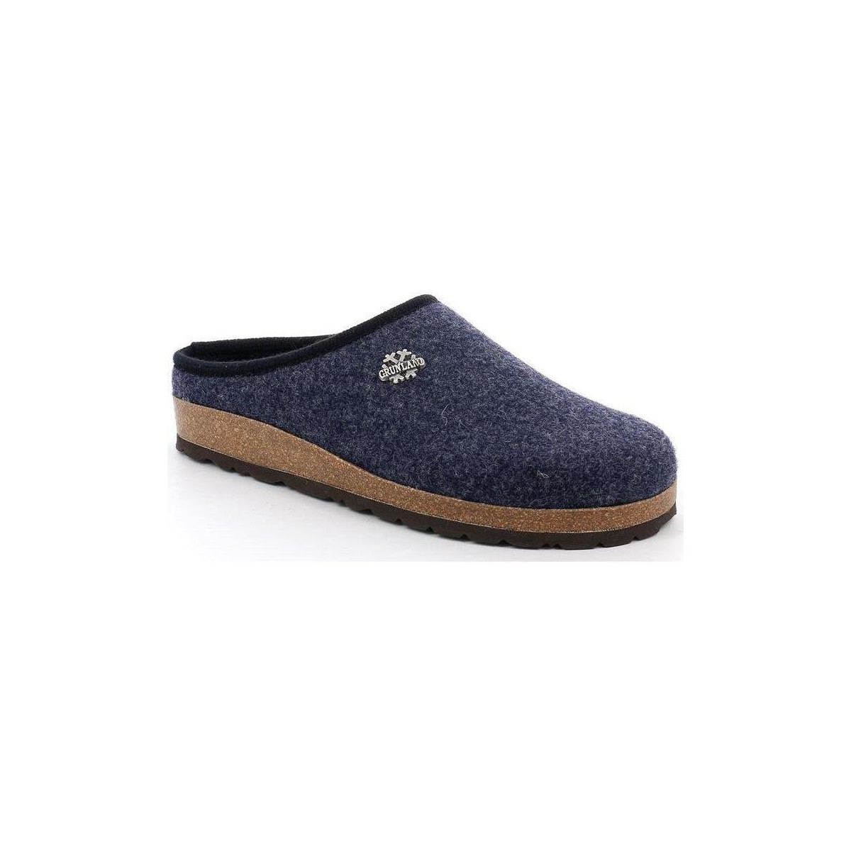 Schoenen Heren Leren slippers Grunland DSG-CB0173 Blauw