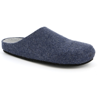Schoenen Heren Leren slippers Grunland DSG-CB2582 Blauw