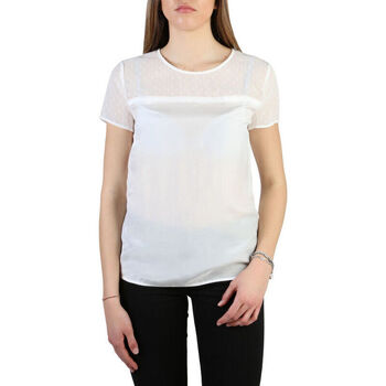Textiel Dames T-shirts korte mouwen Armani jeans - 3y5h45_5nzsz Wit
