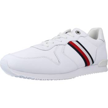 Tommy Hilfiger ICONIC RUNNER LEATHER Wit