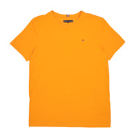 Textiel Jongens T-shirts korte mouwen Tommy Hilfiger ESSENTIAL COTTON Geel