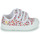 Schoenen Meisjes Lage sneakers Citrouille et Compagnie MINOT Rood / Multicolour / Bloemen