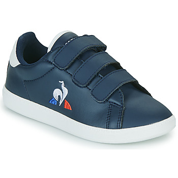 Schoenen Kinderen Lage sneakers Le Coq Sportif COURTSET PS Marine