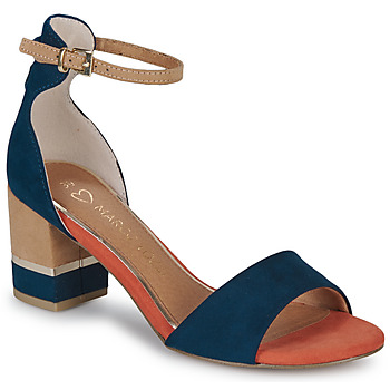 Schoenen Dames Sandalen / Open schoenen Marco Tozzi 2-2-28303-20-890 Blauw / Orange