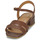 Schoenen Dames Sandalen / Open schoenen Geox D GENZIANA 30 Brown