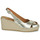 Schoenen Dames Sandalen / Open schoenen Geox D PANAREA Goud