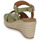 Schoenen Dames Sandalen / Open schoenen Geox D PANAREA Groen