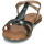 Schoenen Dames Sandalen / Open schoenen Geox D SOZY PLUS Zwart / Goud
