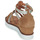 Schoenen Dames Sandalen / Open schoenen Regard ROME V2 CROSTA TAN Brown / Zilver