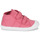 Schoenen Meisjes Hoge sneakers Victoria BOTIN TIRAS LONA TINT Roze