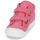 Schoenen Meisjes Hoge sneakers Victoria BOTIN TIRAS LONA TINT Roze