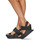 Schoenen Dames Sandalen / Open schoenen United nude DELTA WEDGE SANDAL Zwart