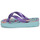 Schoenen Meisjes Slippers Havaianas KIDS FLORES Blauw / Violet