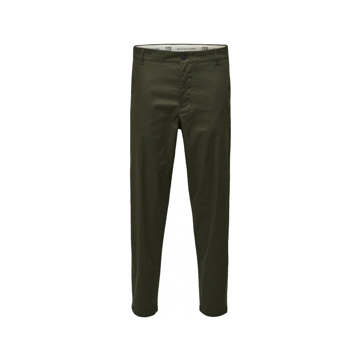 Textiel Heren Broeken / Pantalons Selected Slim Tape Repton 172 Flex Pants - Forest Night Groen