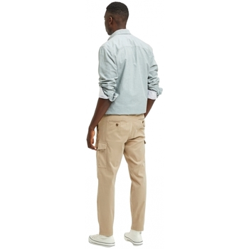 Selected Slim Tapered Wick 172 Cargo Pants - Chinchilla Beige