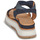Schoenen Dames Sandalen / Open schoenen Adige CARMEN Marine / Zilver