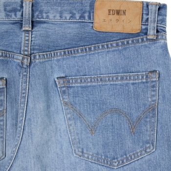 Edwin Regular Tapered Jeans - Blue Light Used Blauw