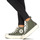 Schoenen Dames Hoge sneakers Converse CHUCK TAYLOR ALL STAR LIFT-UTILITY/EGRET/EGRET Kaki / Wit