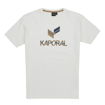 Textiel Jongens T-shirts korte mouwen Kaporal PUCK DIVERSION Wit