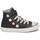 Schoenen Meisjes Hoge sneakers Converse CHUCK TAYLOR ALL STAR 1V-BLACK/SUNRISE PINK/VAPOR VIOLET Zwart / Multicolour