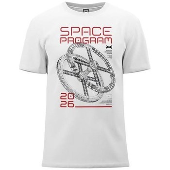 Textiel Heren T-shirts korte mouwen Monotox Space Program Wit