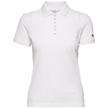 Textiel Dames T-shirts korte mouwen Champion Polo Wit