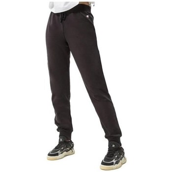 Textiel Dames Broeken / Pantalons Champion Rib Cuff Pants Zwart
