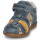 Schoenen Jongens Sandalen / Open schoenen Geox B SANDAL MACCHIA BOY Blauw / Geel