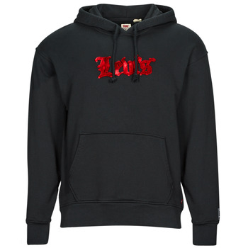 Textiel Heren Sweaters / Sweatshirts Levi's RELAXED GRAPHIC PO Zwart