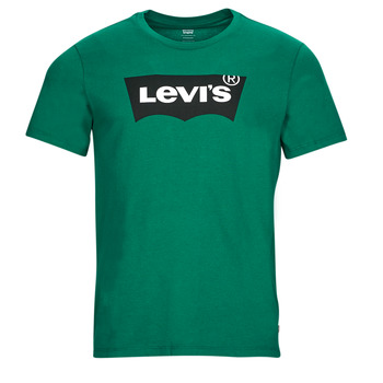 Textiel Heren T-shirts korte mouwen Levi's GRAPHIC CREWNECK TEE Bw / Color / Verlenging / Evergreen*